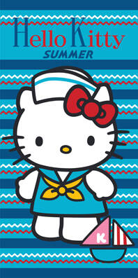 Ręcznik kąpielowy HELLO KITTY 70X140CM